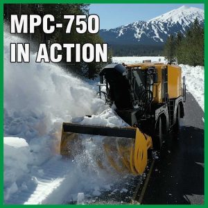 First Look: MPC-750 Self-Propelled Snow Blower in Action
