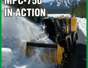 First Look: MPC-750 Self-Propelled Snow Blower in Action