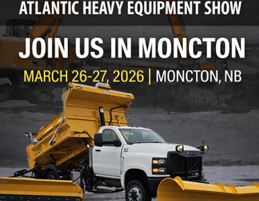 We’re headed to the Atlantic Heavy Equipment Show in Moncton!